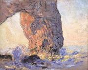 Claude Monet Waves at the Manneporte France oil painting artist